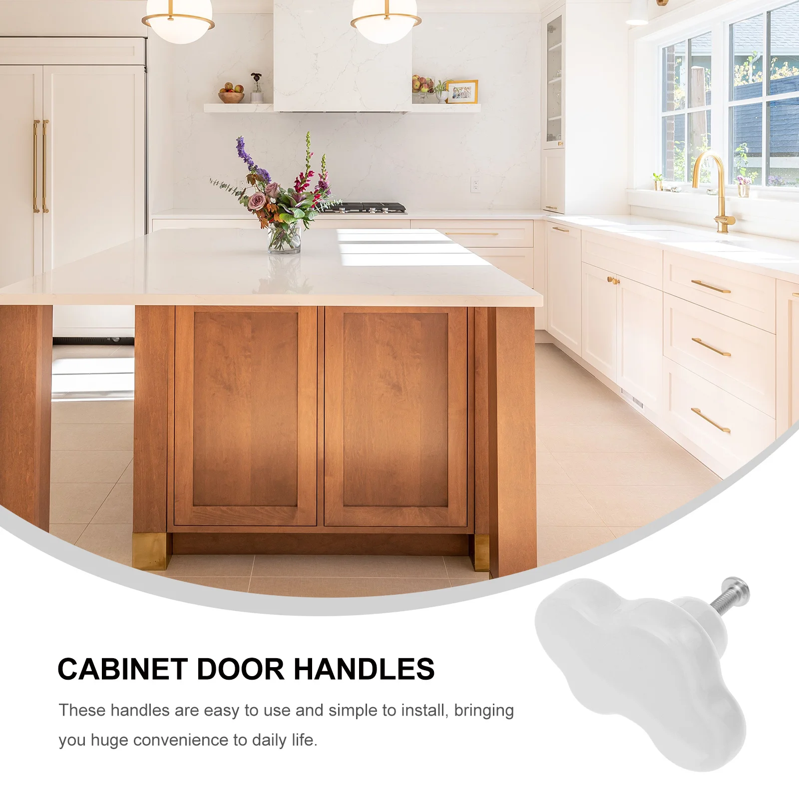 

4Pcs Cloud-Shaped Drawer Knobs Easy Install Cabinet Pull Handles for Home Decor Furniture Door Pull Handle Wardrobe Handle