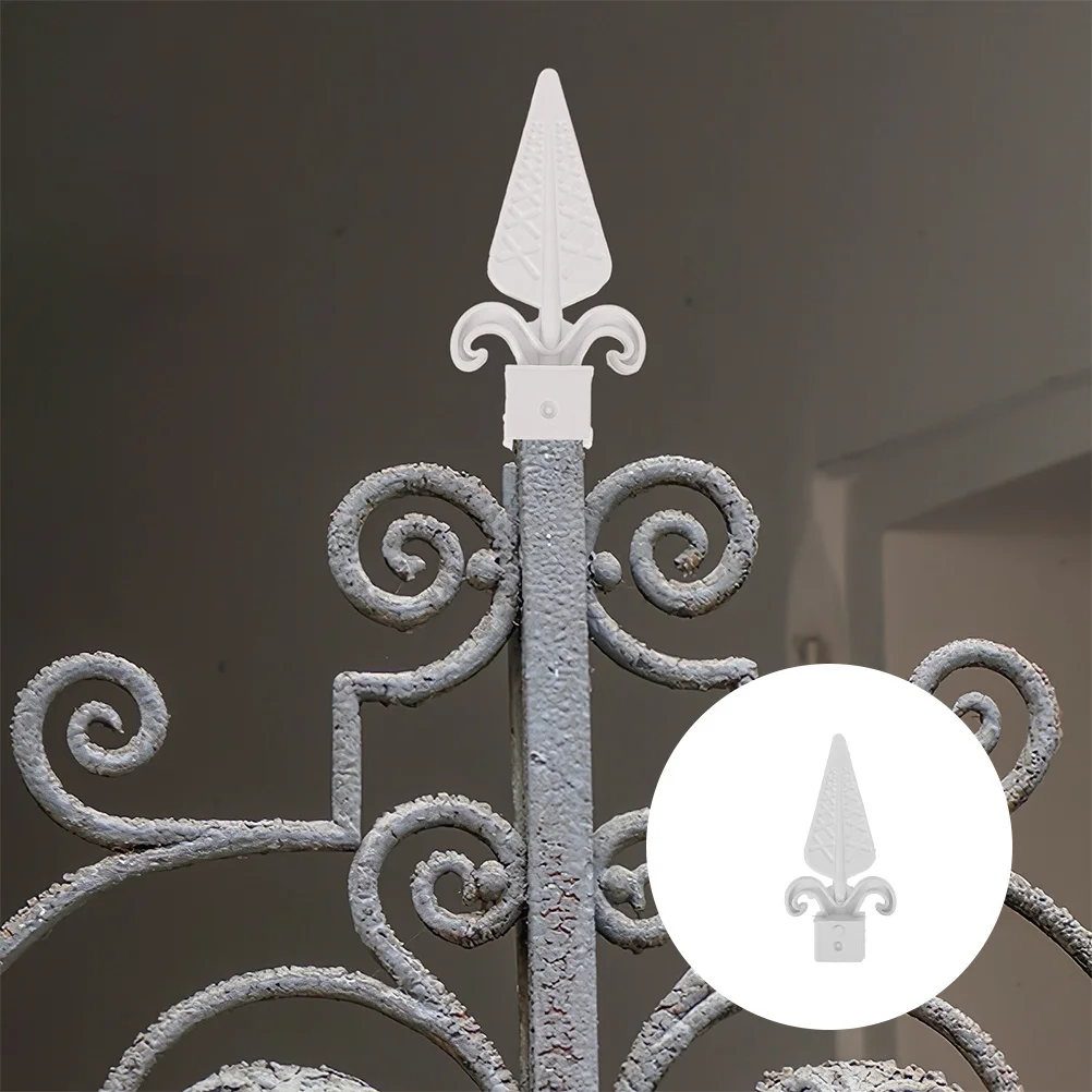 

20Pcs Plastic Yard Fence Toppers Post Finials Garden Decoration Security Enhancing Outdoor Fence Border Finials