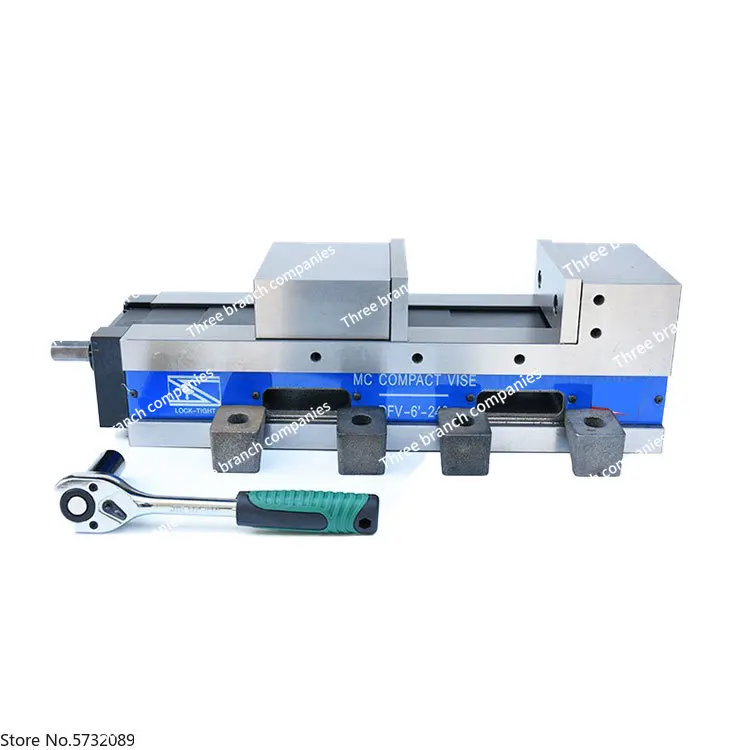 DFV-5-180 MC Power Vise Hydraulic/CNC Vice Precision Milling Vise