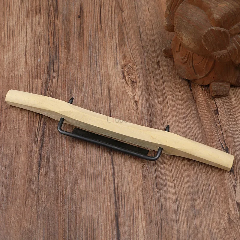 Old Style Bird Planer Carpenter Trimming Edges Manual Planing Hand Tools Yellow Sandalwood Handle Carpentry Whittling Plane Tool