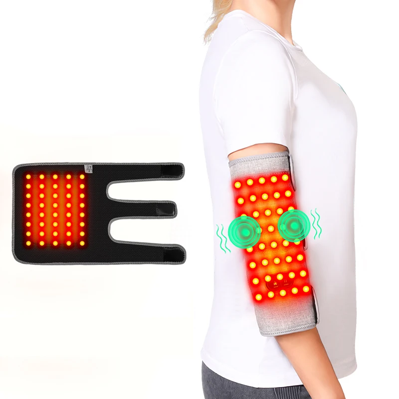 Red Light  Elbow Heating Massage Brace Elbow Muscle Relaxation Red Light Fits Elbows Calves Abdomen Soles