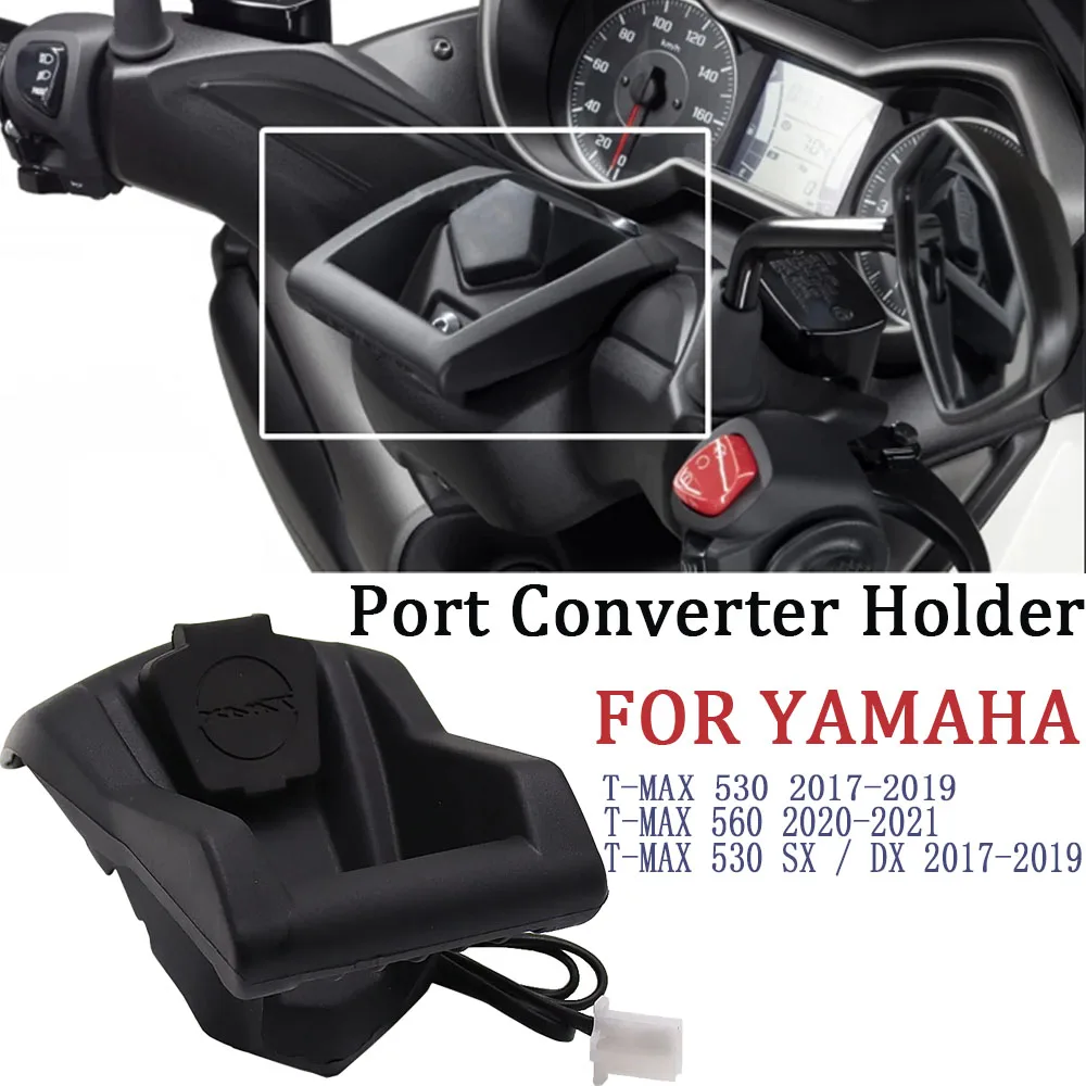 FOR YAMAHA XMAX NMAX 125 X-MAX 300 400 N-MAX 155 Motorcycle GPS Phone Navigation Bracket Wireless USB Charging Port Holder Mount