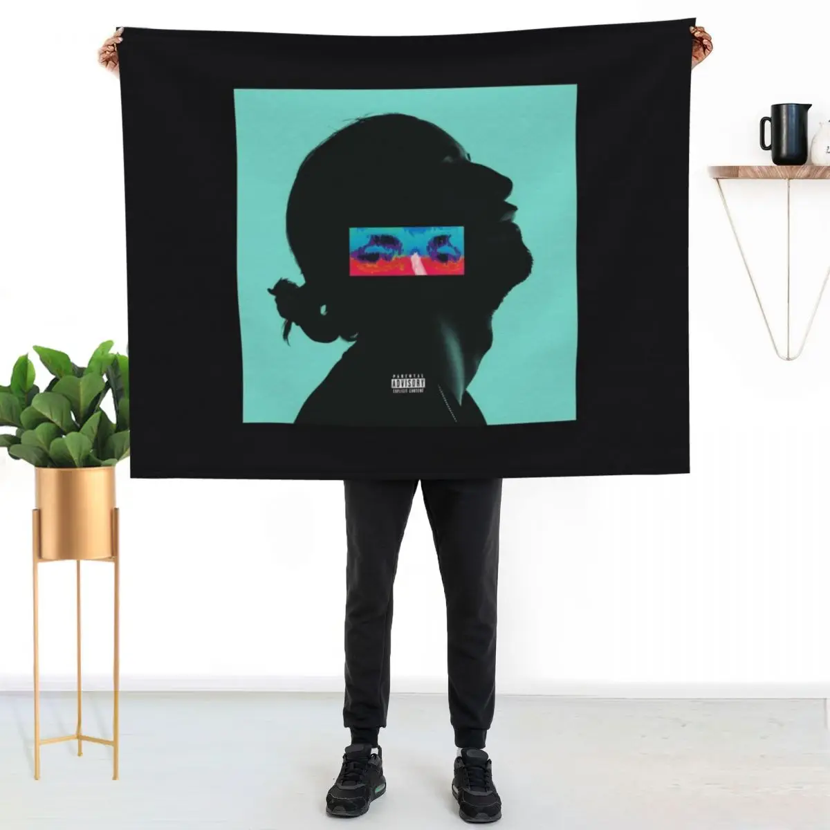 Lomepal Jeannine Throw Blanket Foldable Soft Warm Blanket for Outdoor Use