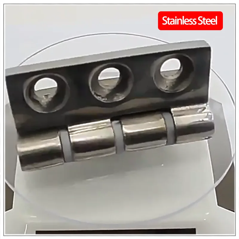 

2pcs Stainless Steel Industrial Cabinet Door Damping Hinge Load-Bearing Thickened Mute Industrial Equipment Door Close Mechanism