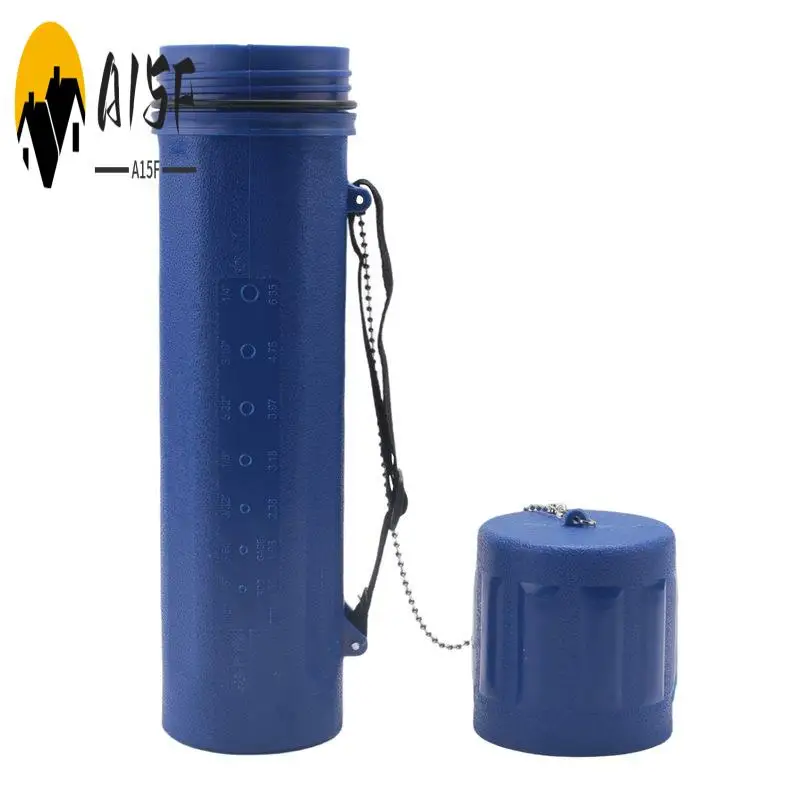 A15F-Blue 10LB Guard Welding Weld Electrode Rod Storage Tube Container Hold Cannister With Straps And Chain Easy To Use
