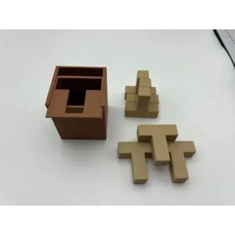 

3DPrint Puzzle Stress Relief 3DT6Brain Teaser Puzzle for Children and Adults Educational Toy