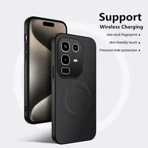 Untuk Infinix Note 50 Pro Casing Ponsel Matte Mewah untuk Infinix Note 50 Pro untuk Magsafe Penutup Tahan Guncangan Pengisi Daya Nirkabel Magnetik 8 kasus penjualan terbaik infinix - №