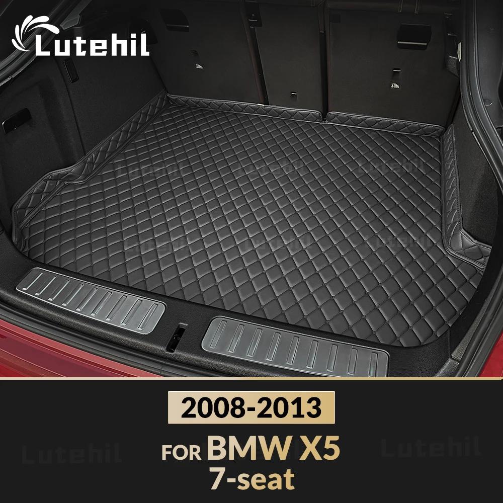 

Коврик в багажник автомобиля Lutehil для BMW X5 (7 мест) 2008 2009 2010 2011 2012 2013, коврик для багажника, аксессуары для интерьера, чехол