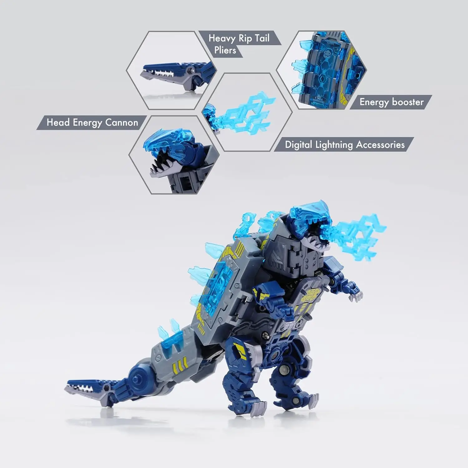 Beast Box Series Subzero Monster Deformation Toys Action Figure, Converting Toys in Mecha and Cube, Perfect Birthday Party Gift