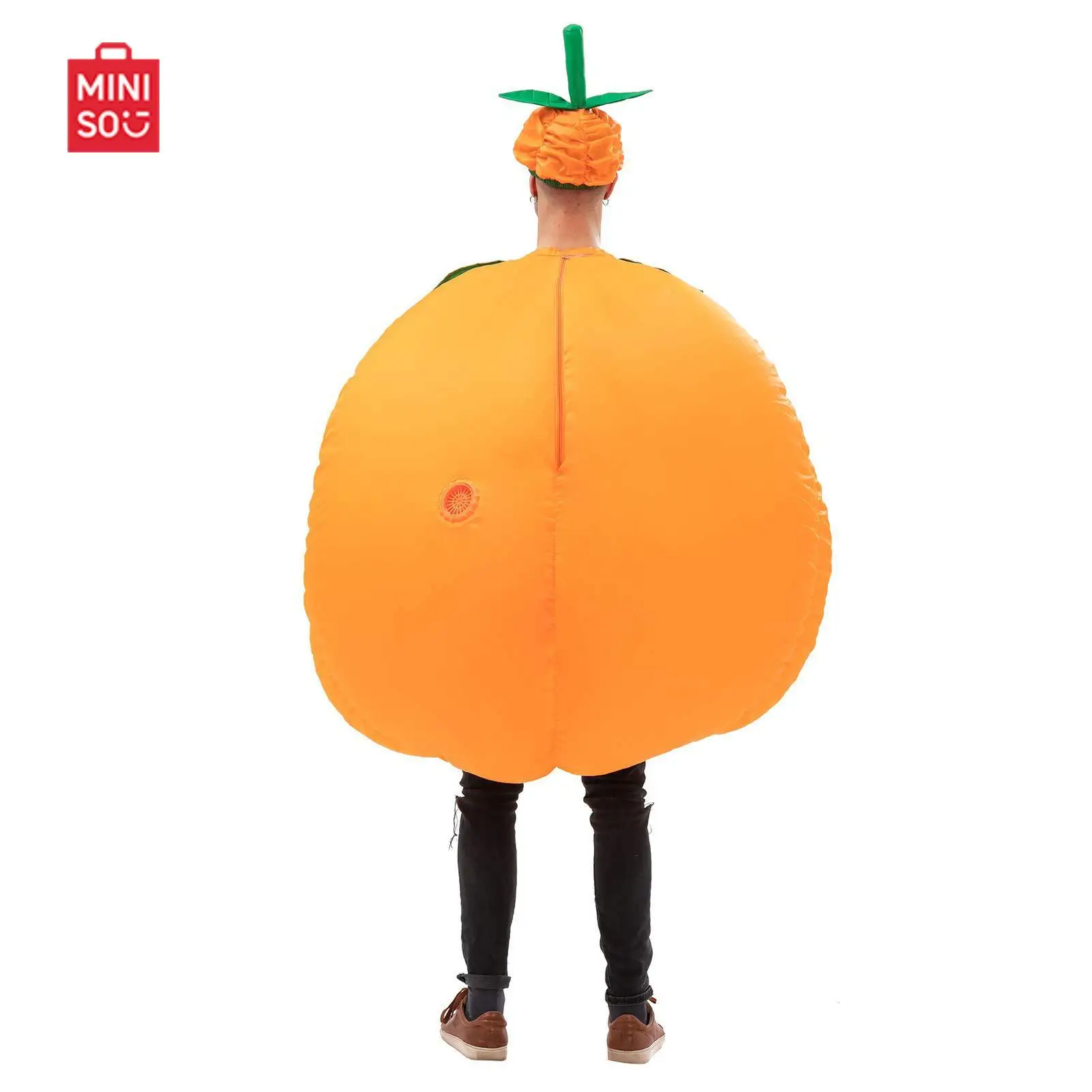 زي اليقطين القابل للنفخ للهالوين زي أداء الدمية زي أداء ممتع ومضحك