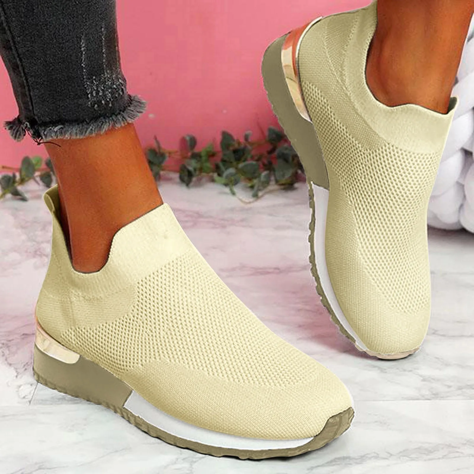 Sneaker Sandals for Women Womens Sneaker Sneaker Insoles Women Arch Support Sneaker Women Shoes Slip on Sneaker Shoes for Women