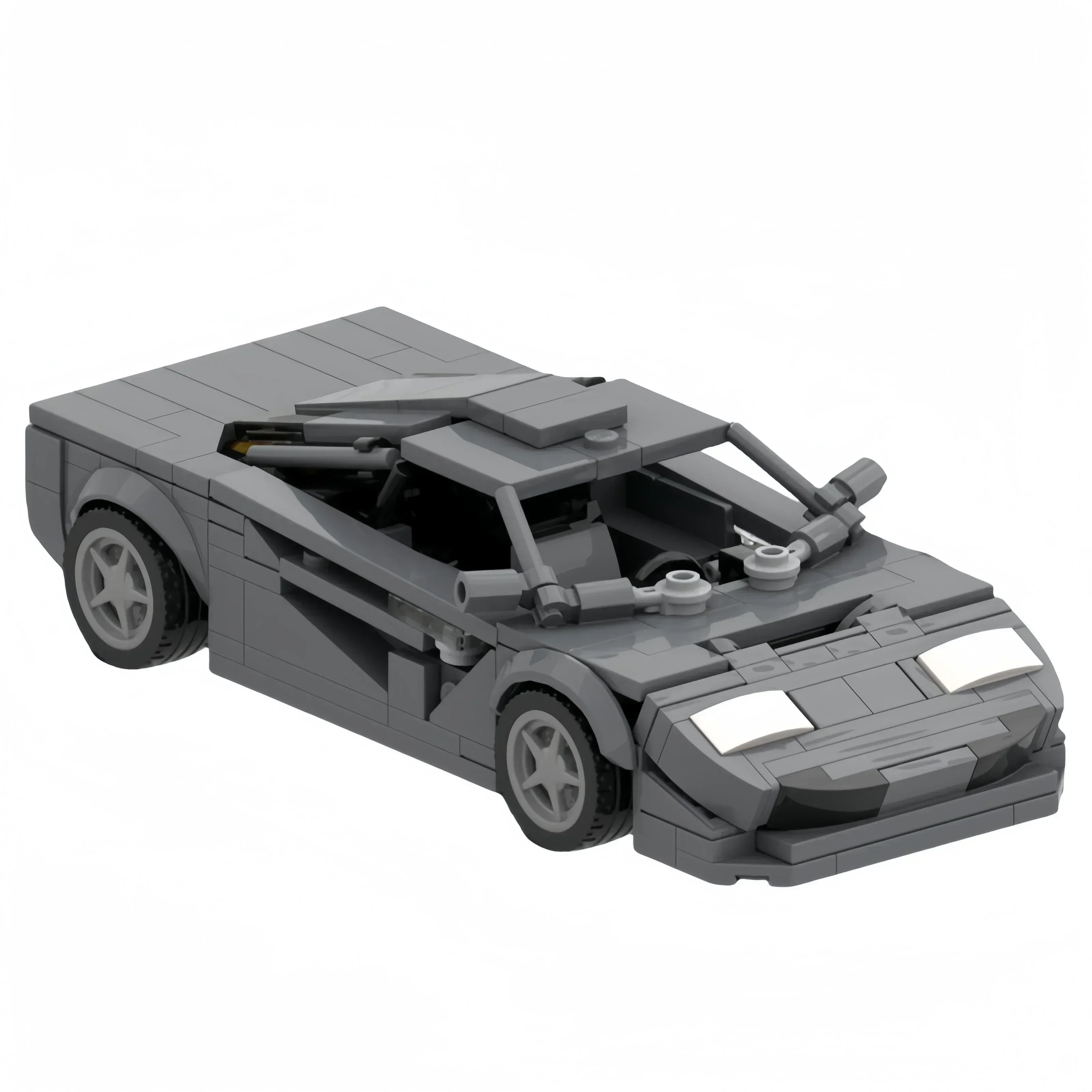 Stadt Auto Modell MOC Gebäude Ziegel Geschwindigkeit Champion Supercar F1P1 Modulare Technologie Geschenke Urlaub Montieren Kinder Spielzeug Anzug