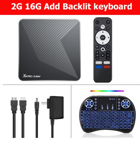 X88 PRO X5M Android 14 Fast Smart TV BOX 4GB 64GB Amlogic S905A