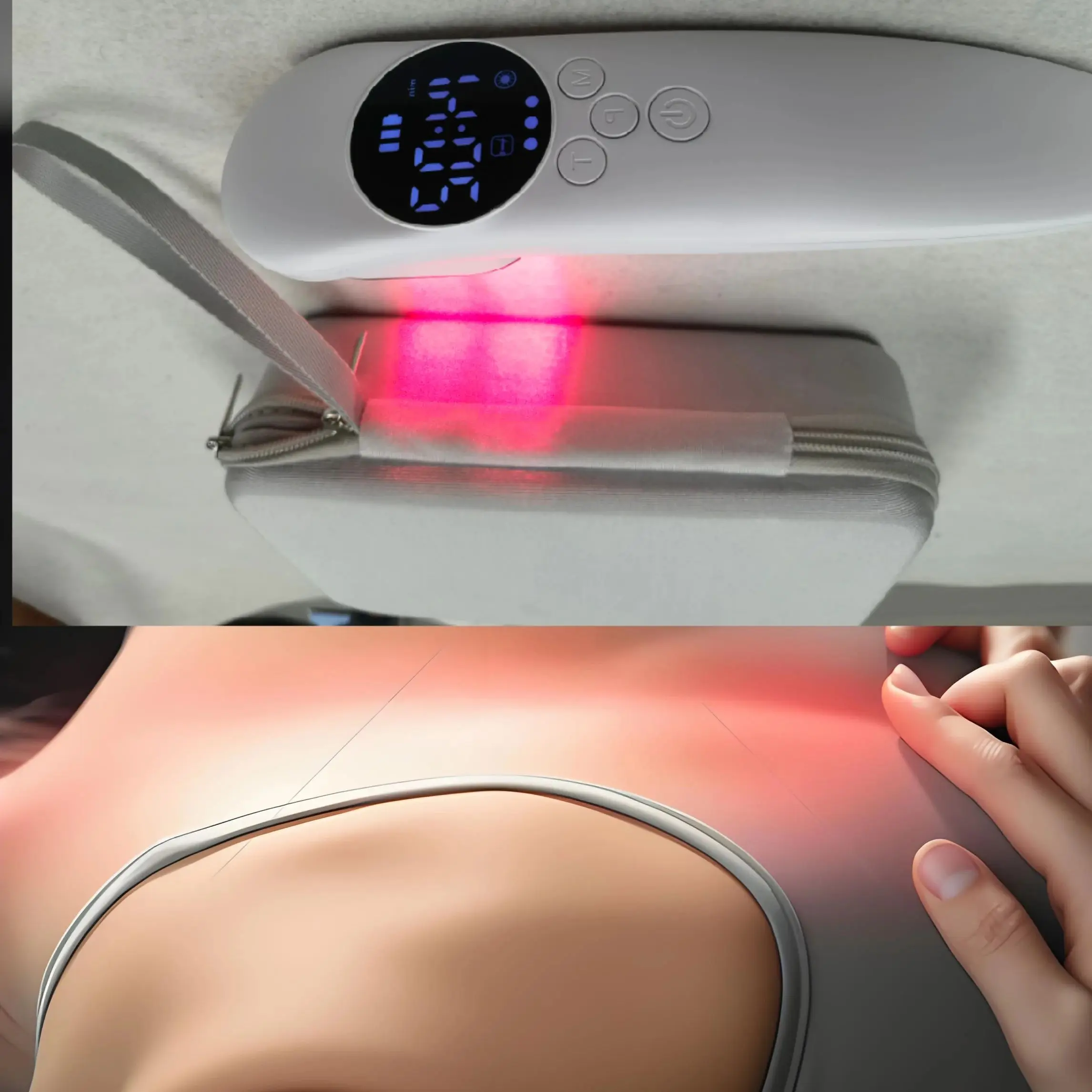 

COZING Лазерное обезболивающее средство | 650нм*14+808нм*3 конфигура | Клинически показано для увеличения производства ATP 58%