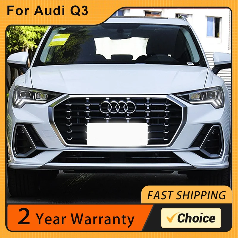 Car Lights for Audi Q3 Matrix LED Headlights 2019 2020 Q3 Head Lamp Drl Dynamic Signal Projector Lens Automotive Accessories