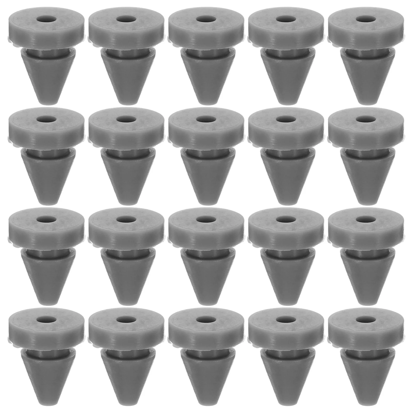 20 قطعة المضادة للتصادم سيليكون التوصيل امتصاص الصدمات منصات الوفير لخزانة نافذة الباب الأثاث حماية الباب سدادة الجدار #5