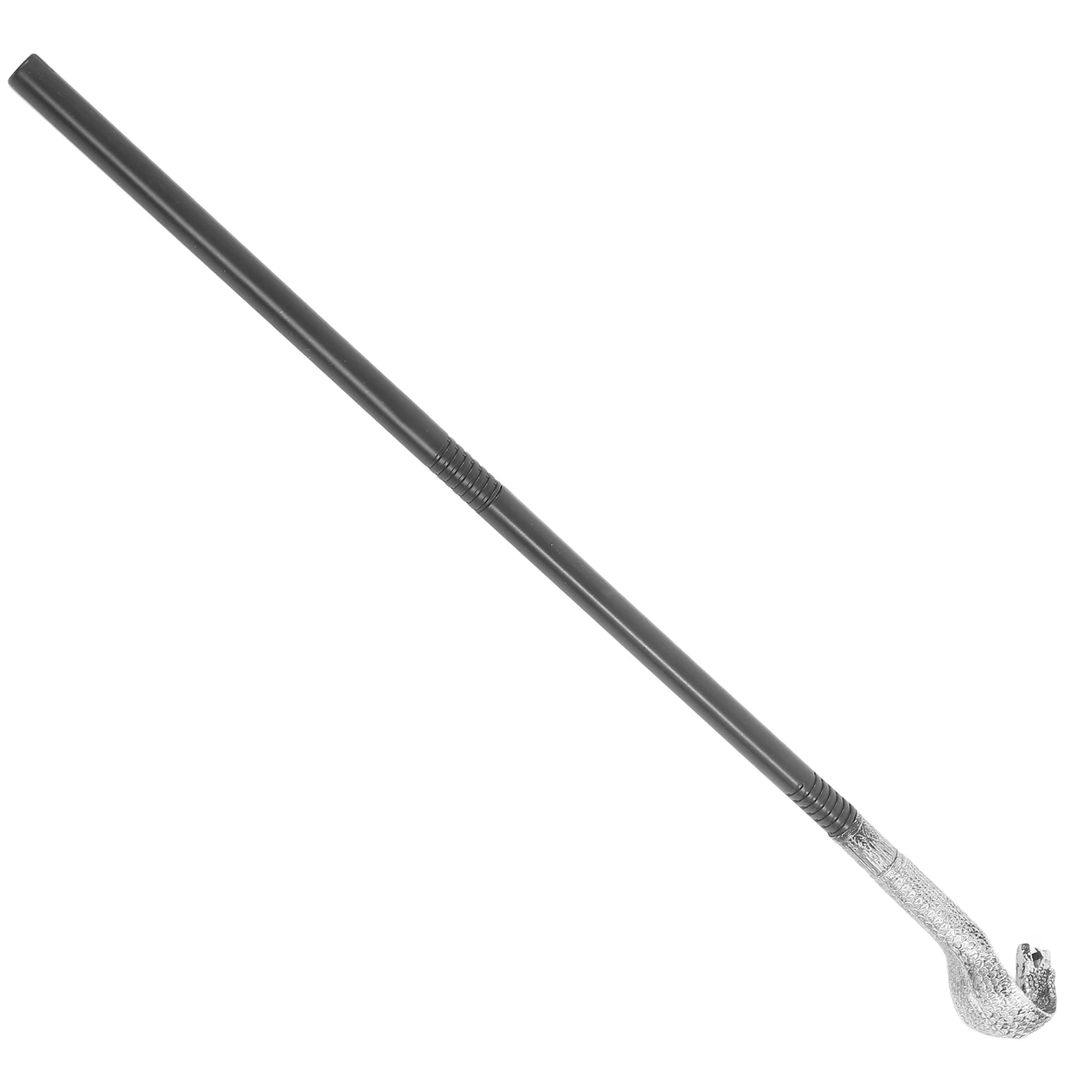 

Snake Head Scepter Toy Cane Costume Prop Halloween Accessory Decor Walking Stick Makeup Props for Cosplay