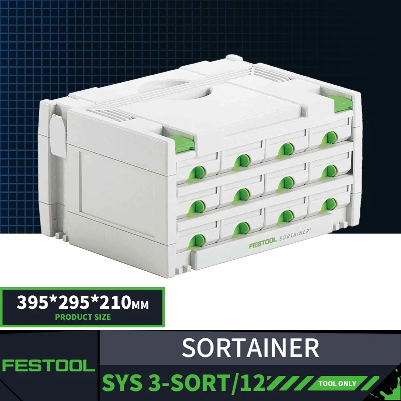 Festool MINI-Systainer Tool Box Power Tool Accessory Storage Tool 491522 491984 491985 491986 497851 497852 498390 499901 500076