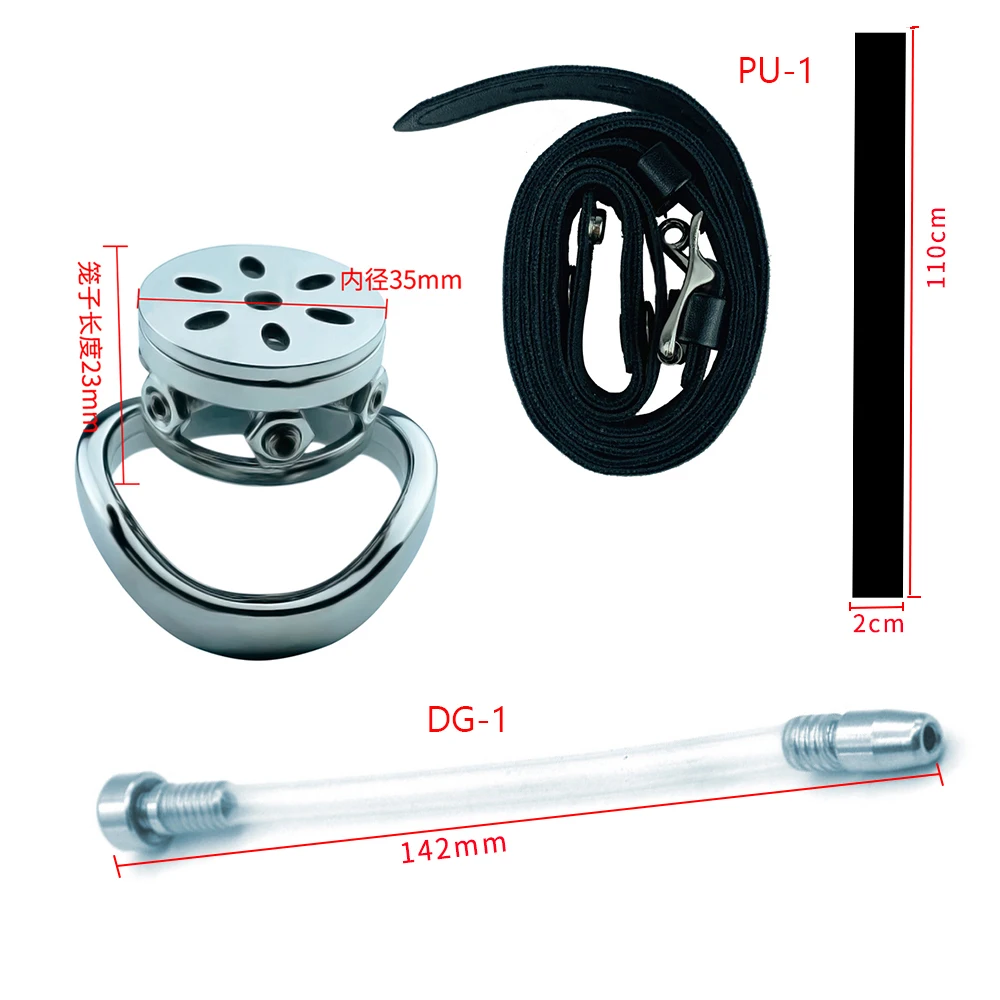 FRKO Flat Negative Male Chastity Cage With Spike Stimulation Bondage Belt Penis Lock Adult Aex Toys Men 정조대 벨트 Sex Toys Men 5