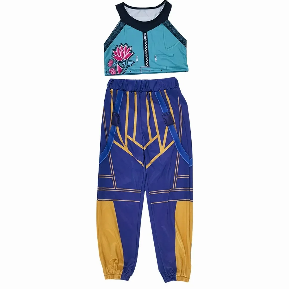 2025 شيطان الصيادين الفتيات رومي تأثيري حلي هالوين أنيمي شخصية زوي ميرا فستان موضة K-Pop الاطفال مرحلة الملابس مجموعة #4