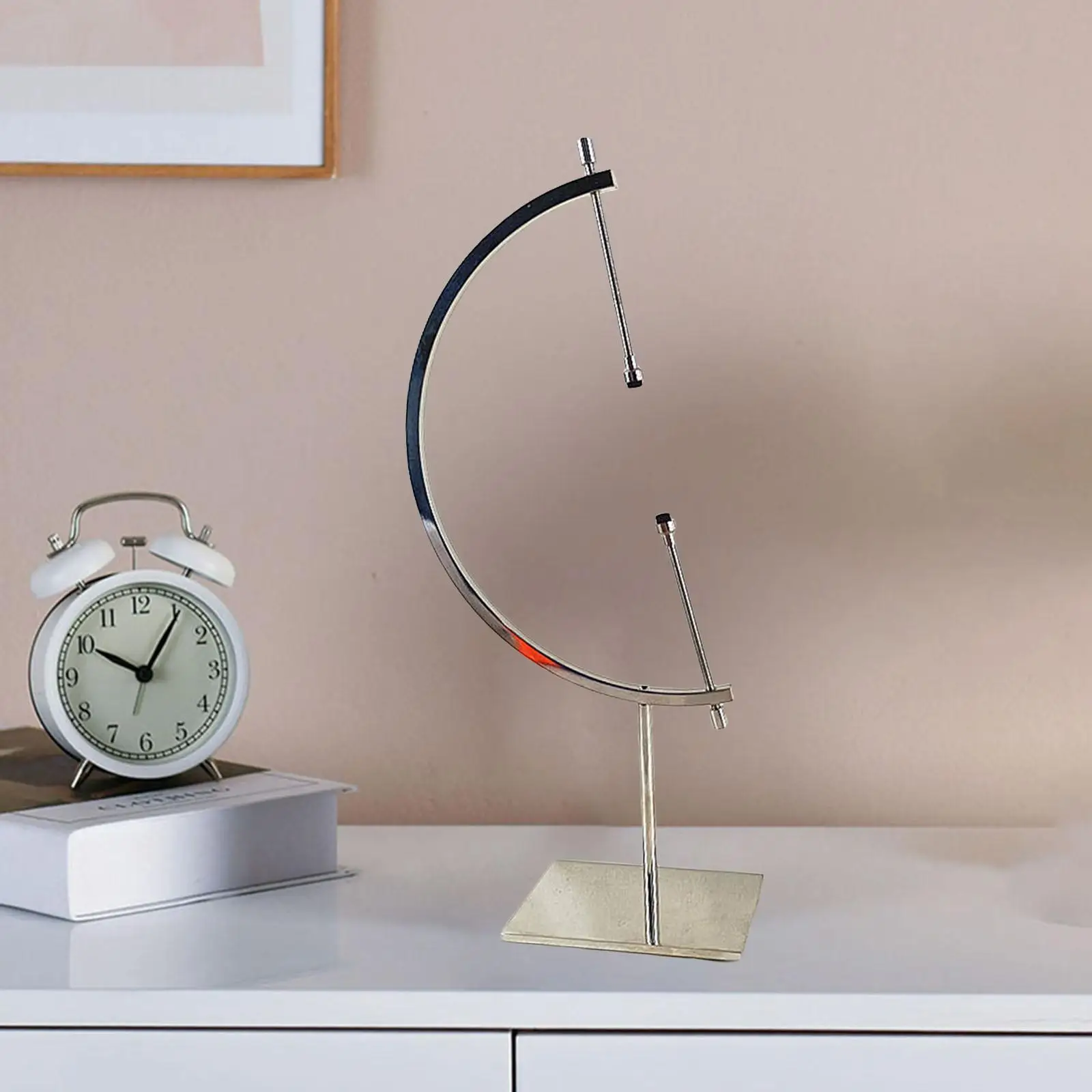 Globe Display Stand Anti Rust Bracket Sphere Holder Caliper Stand for Mineral Shell Decoration Crafts Home