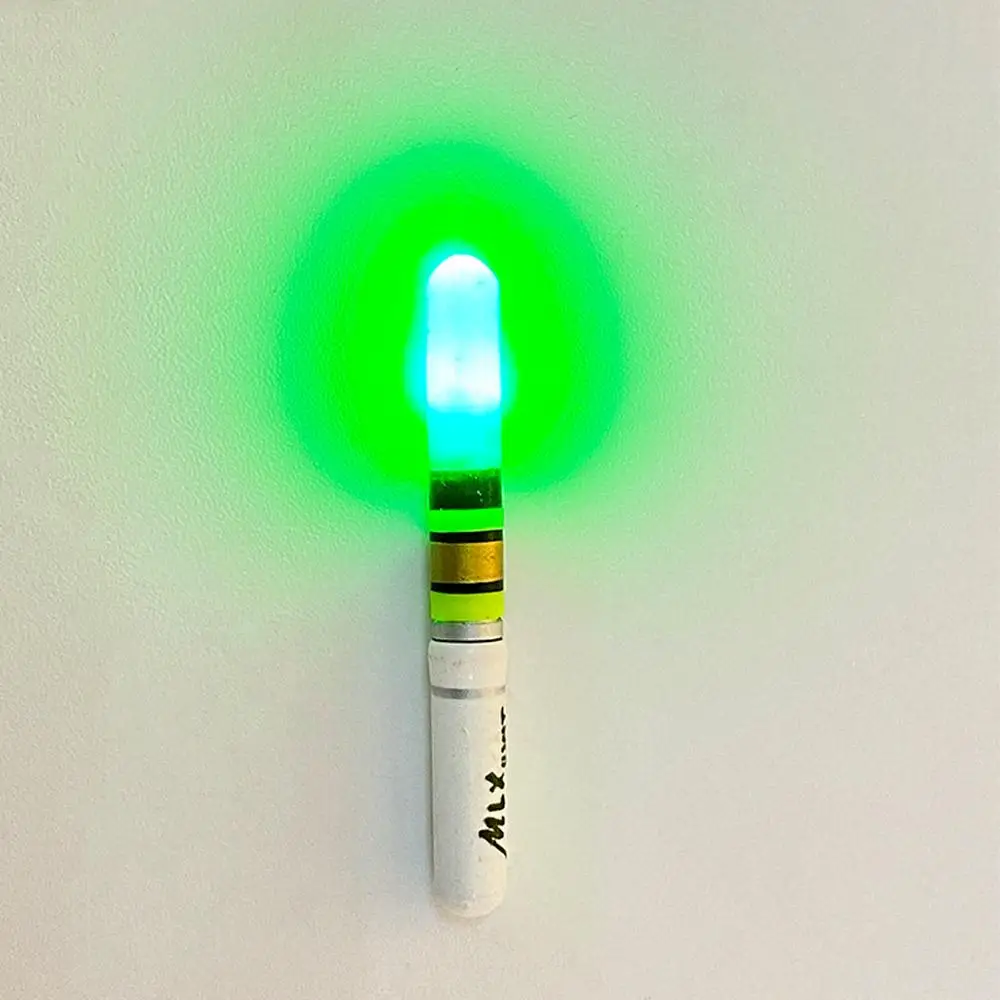 الأخضر الأحمر ليلة الصيد للمياه الداكنة CR322 بطارية الصيد الكهربائية تعويم تعويم ضوء عصا LED الصيد تعويم مضيئة