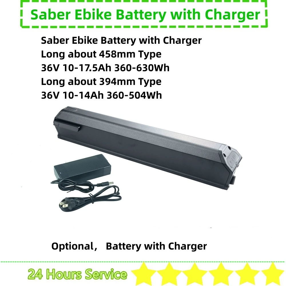 Nakamura E-Summit 710 E-bike Battery 36V 8.8Ah 10Ah 10.4Ah 14Ah 17.5Ah Saber Starter for Version 1 Freedom Fatty Freedom S