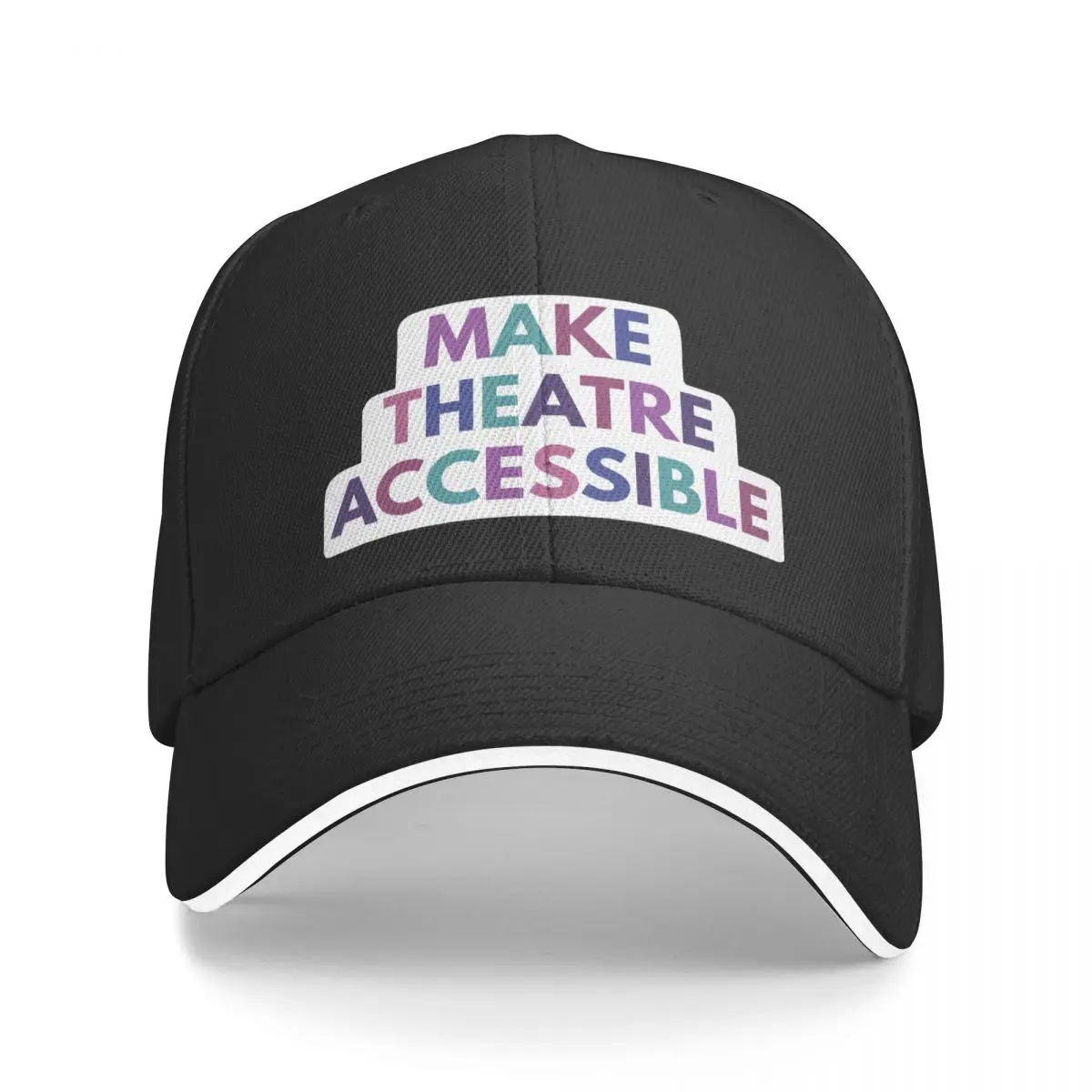 Make Theatre Accessible Baseball Cap Kids Hat Trucker Cap Icon Women's Golf Clothing Men's