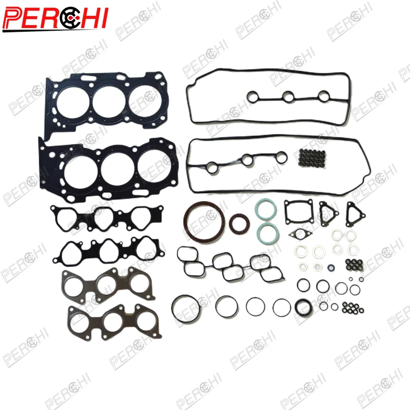 FOR TOYOTA 4 RUNNER IV 4.0 1GR GRJ120 ENGINE CYLINDER HEAD GASKET OVERHAUL FULL SET KIT OEM 04111-31342