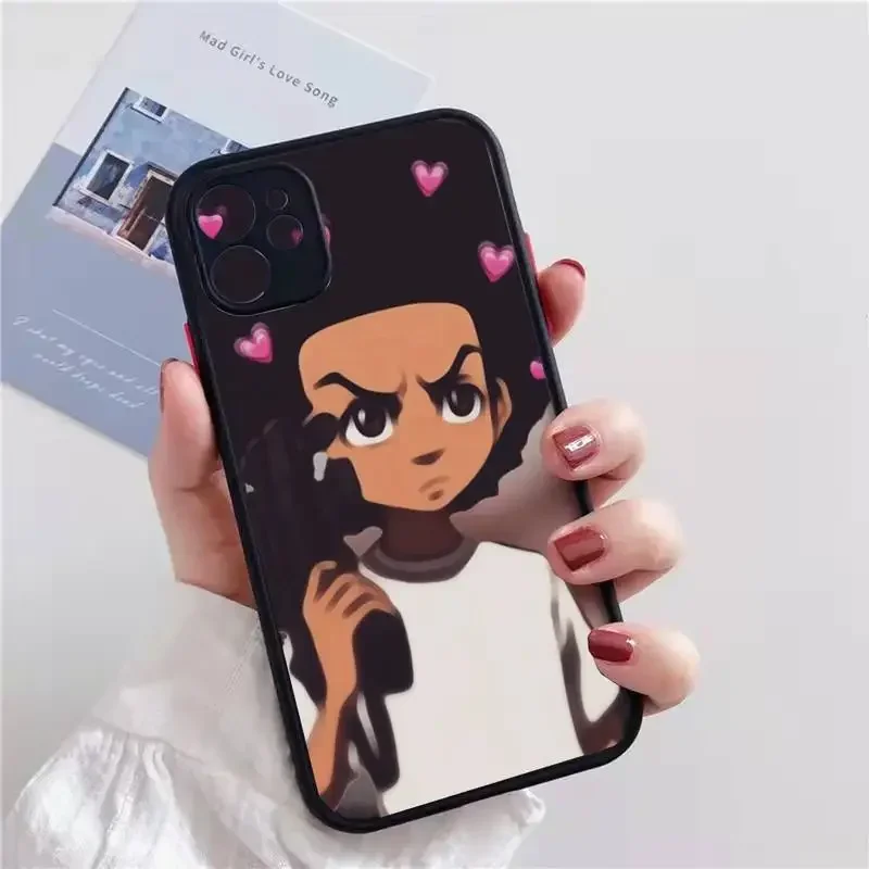 The Boondocks Phone Case matte transparent For iphone 14 11 12 13 plus mini pro max