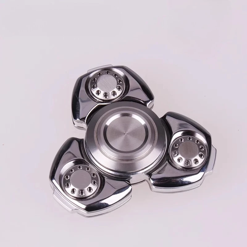 SONE EDC Metal Rotating Electroplating Process Split Design Fidget Spinner Decompression Desktop Toy