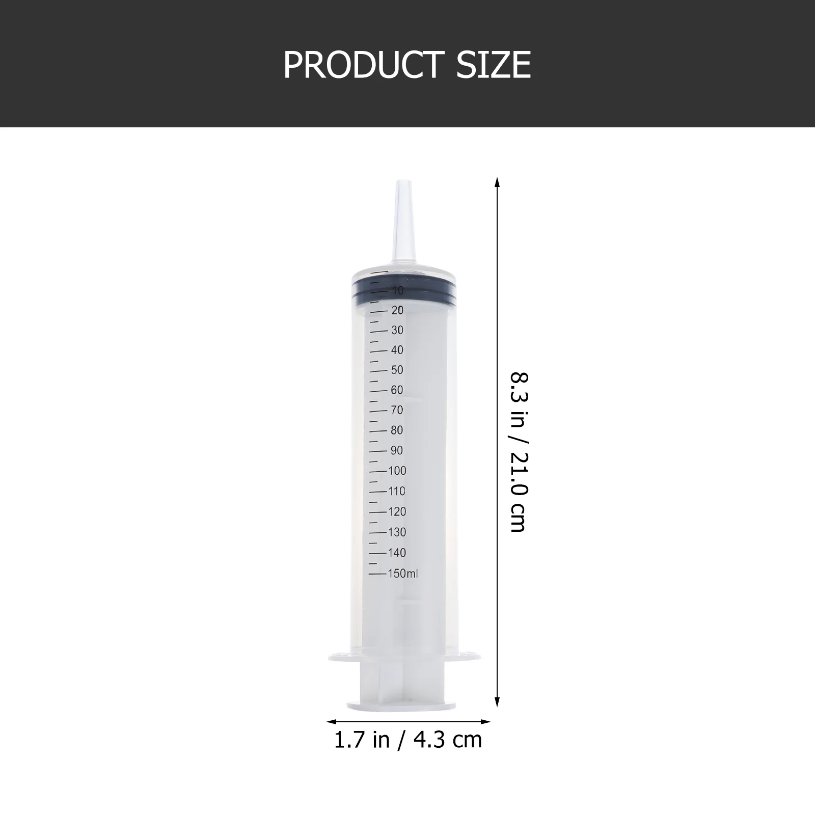 150ml Injection Syringe Medical Rubber Bulbs for and Women disposable applicators cleaning