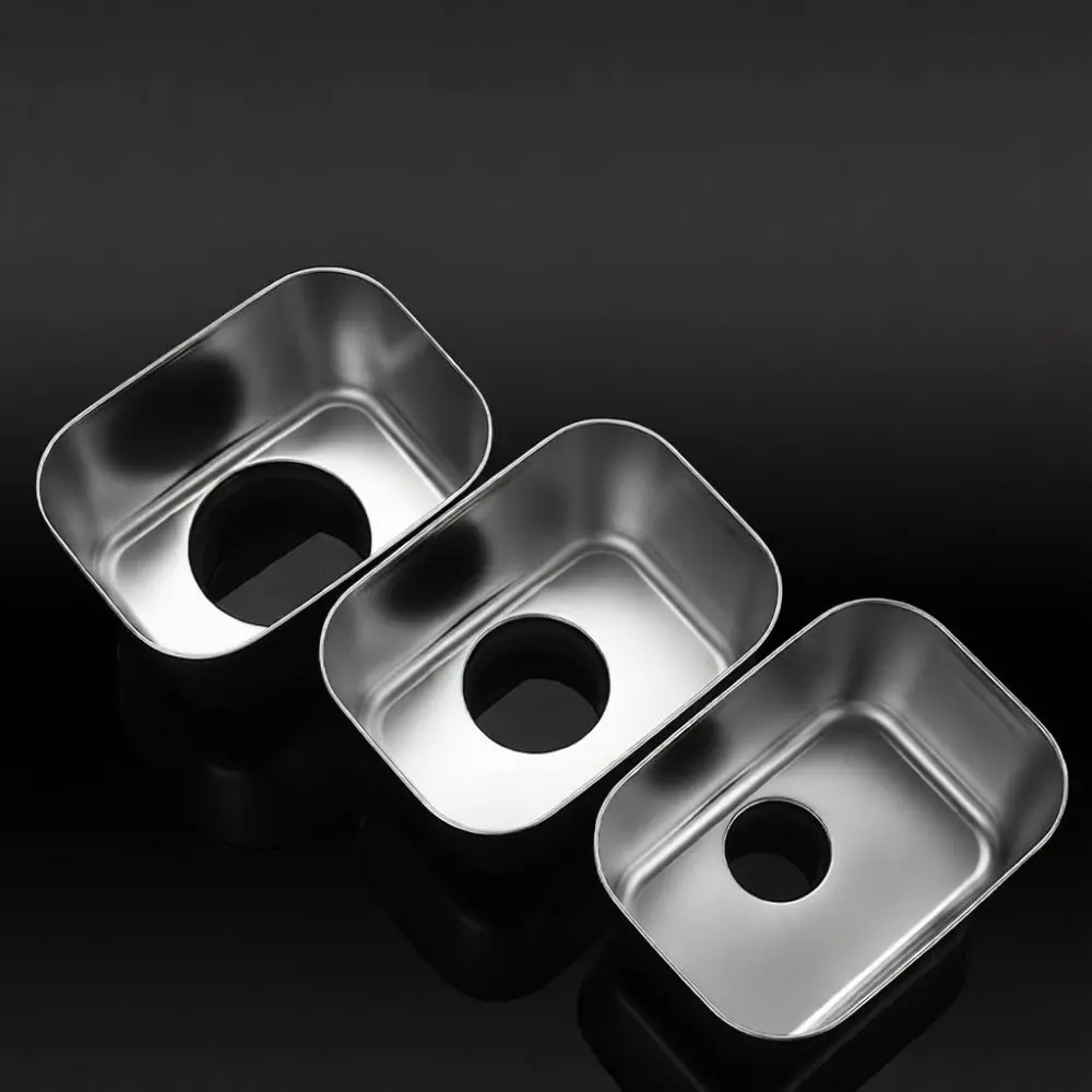 Stainless Steel Roof Drain Funnel Square Downspout Connector Anti Clogging Gutter System Fitting Heavy Duty Material
