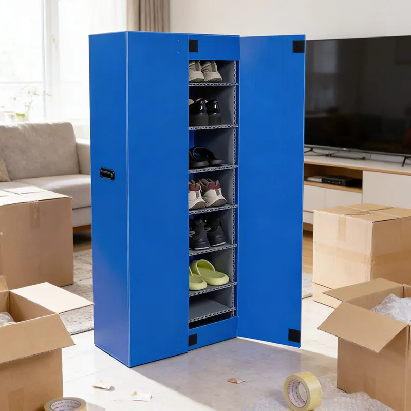 Yjq clothes storage plastic moving box thickened folding waterproof clothing finishing box
