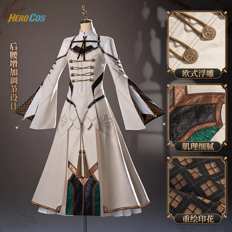 

Virche Evermore: ErroR:salvation Lucas Proust Cosplay Costume Halloween Party Gorgeous Uniform Accessories Props Complete Set
