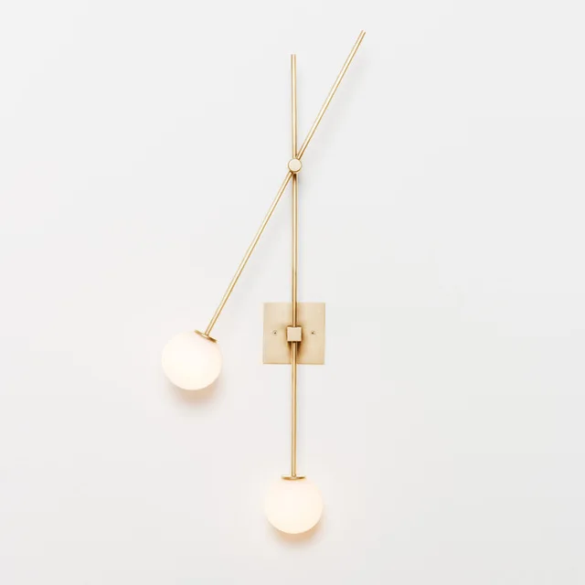 Minimalistische geometrische lijnen wandlamp moderne draaibare kop schanslamp voor woonkamer keuken LED gouden nachtkastje wandlampen