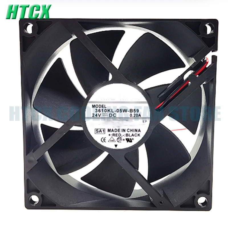 NEW 3610KL-05W-B59 24V 0.20A 9225 Three Wire Frequency Converter Fan