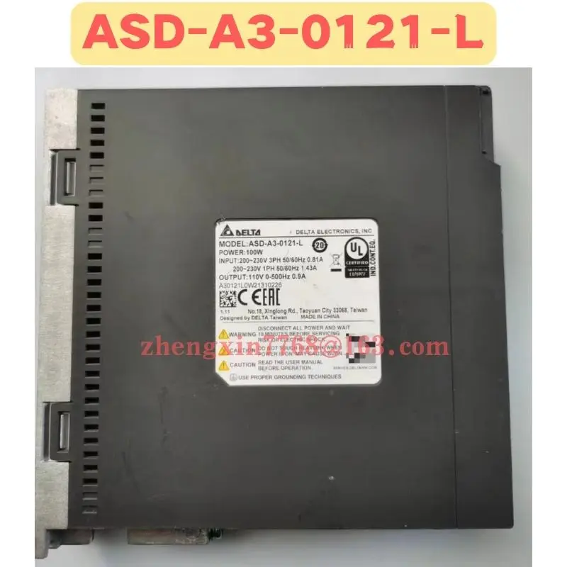 

Used Servo Drive ASD-A3-0121-L ASD A3 0121 L Normal Function Tested OK