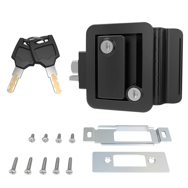 

AEA7-RV Door Lock Replace Anti-Theft Lock For RV Camper Travel Trailer Cargo Hauler Modified RV Lockset Parts