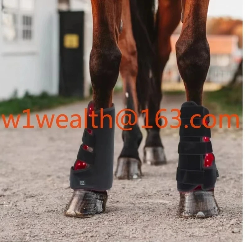 660Nm 850 Nm96Pcs Smart LED Red Light Infrared Protection Products for Horse Legs ，1 Pair Two
