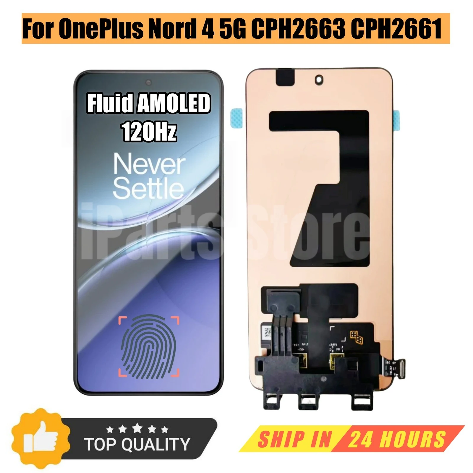 iparts-replacement-new-display-for-oneplus-nord-4-5g-nord4-cph2663-cph2661-120hz-amoled-touch-screen-digitizer-assembly-oem
