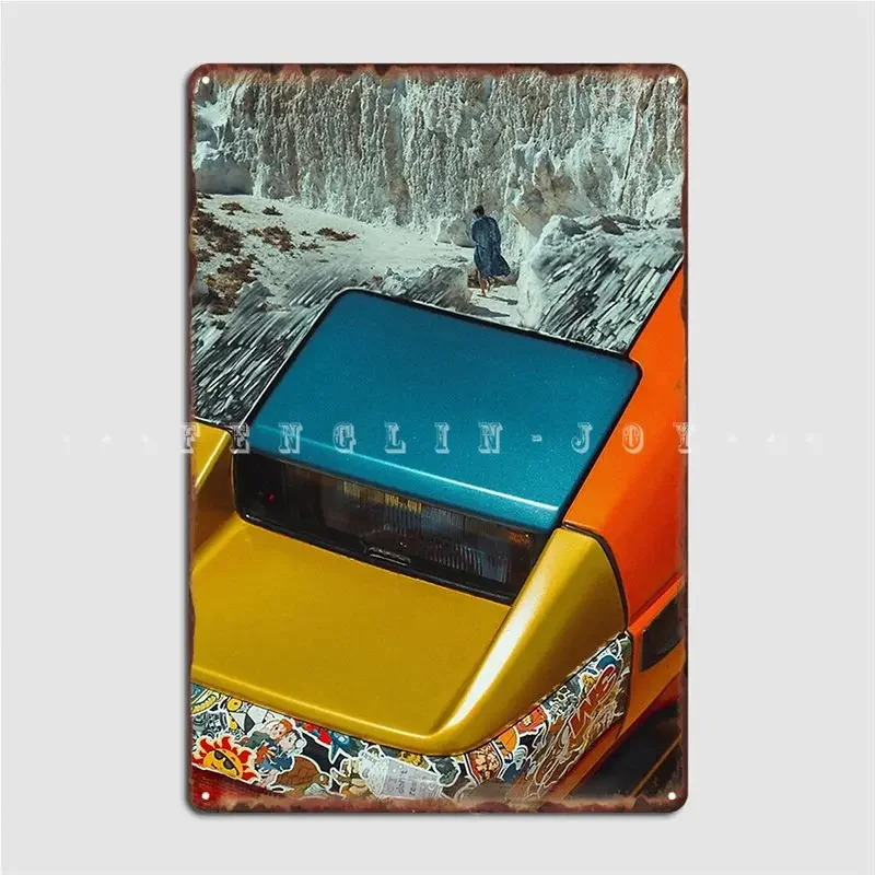 Hi This Is Flume Mixtape Album Cover Poster Metal Plaque Cinema Kitchen Garage Club Funny Wall Decor Tin Sign Poster