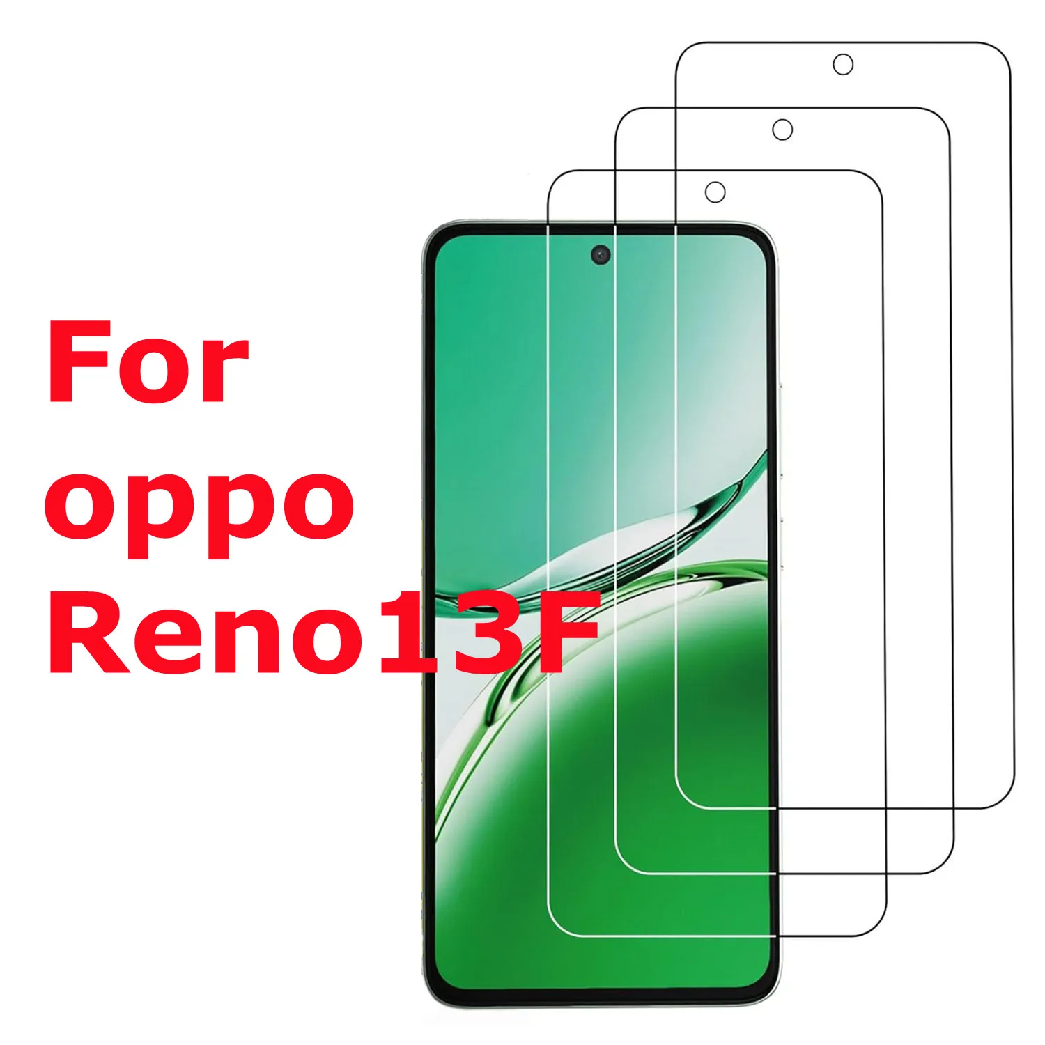 

999D Tempered Glass For oppo Reno13 F 4G/5G Screen Protector Glass Film