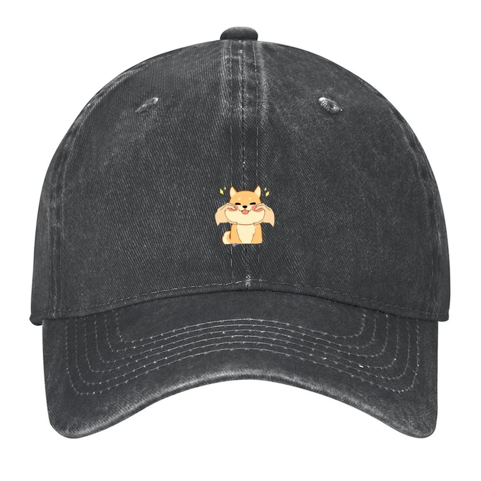 

Cutie Corgi Baseball Cap Hat Beach funny hat Luxury man cap Vintage For Women Men's