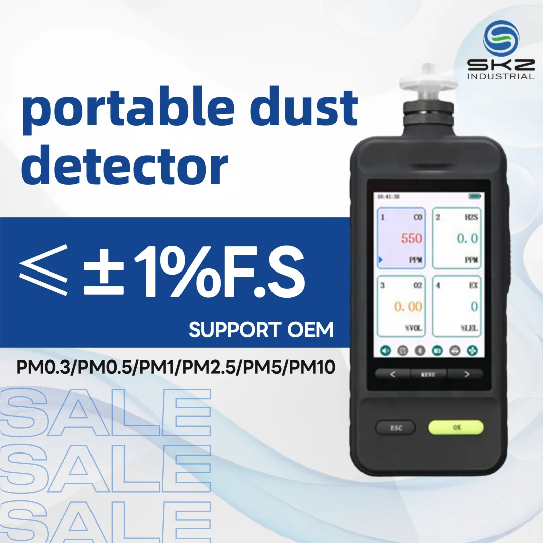2026SKZ1050E-dust Industrial Pump Suction Indoor Fast Response Fine Dust Sensors (pm1/2.5/10) Dust Detector