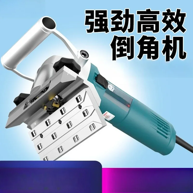 Portable straight edge chamfering machine Handheld 45 degree straight edge metal mold trimming
