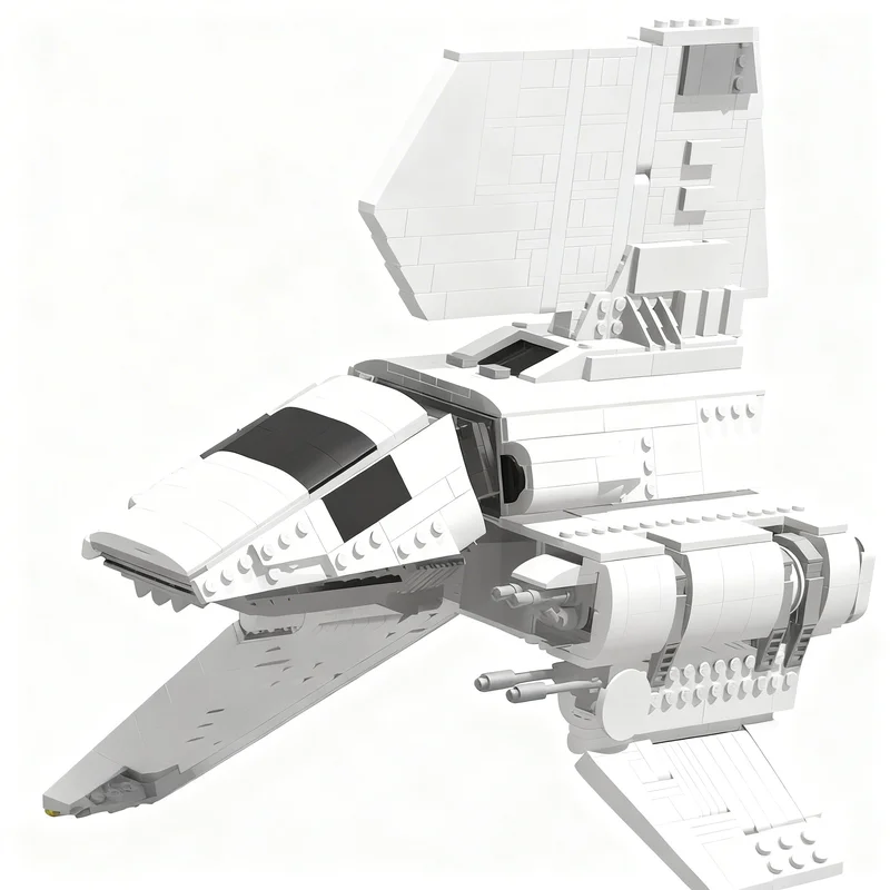 2285pcs MOC Star Battle Lambda-class T-4a Shuttle Model Building Blocks Toys Birthday DIY Creative 3D Brick Education Assemble