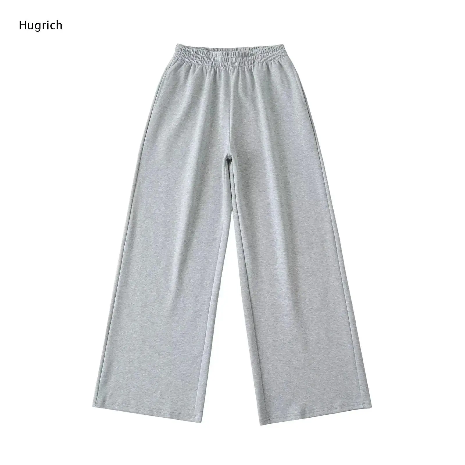 Women's Summer Candy Color Wide Leg Pants - High Waist Loose Fit Casual Trousers with Flowy Drape for Daily Wear and Outdoor