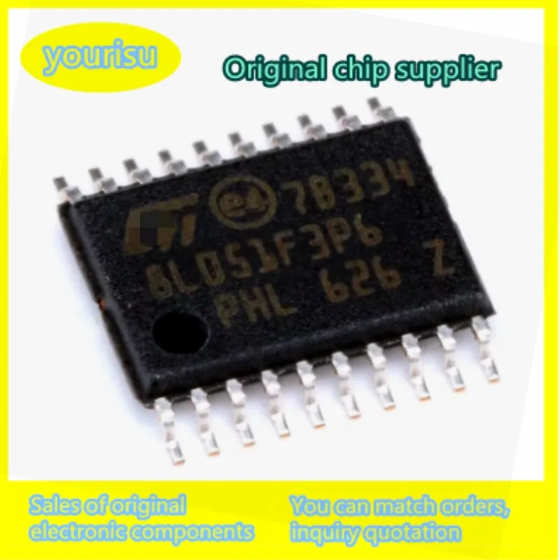 5Pcs/Lot STM8L051F3P6 STM8L051 IC MCU 8BIT 8KB FLASH 20TSSOP Chip STM8L051F3P6TR