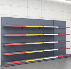 Supermarket shelf, convenience store, display shelf, snack department, multi-layer single and double sided combination shelf